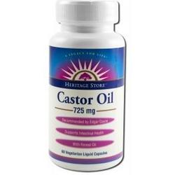 Castor Oil 725 MG 60 cap vegi