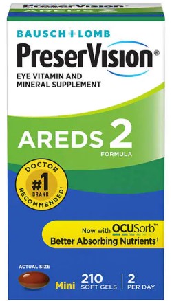 PreserVision護眼維生素 AREDS 處方2 210 顆