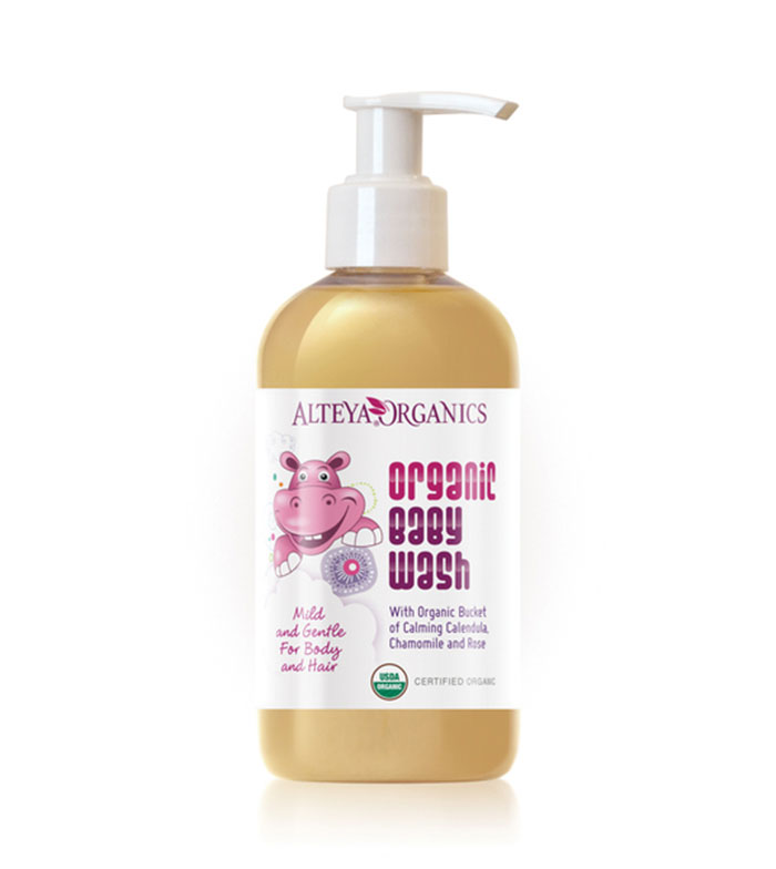 Organic Baby Wash Mild and Gentle 8.5 ounce